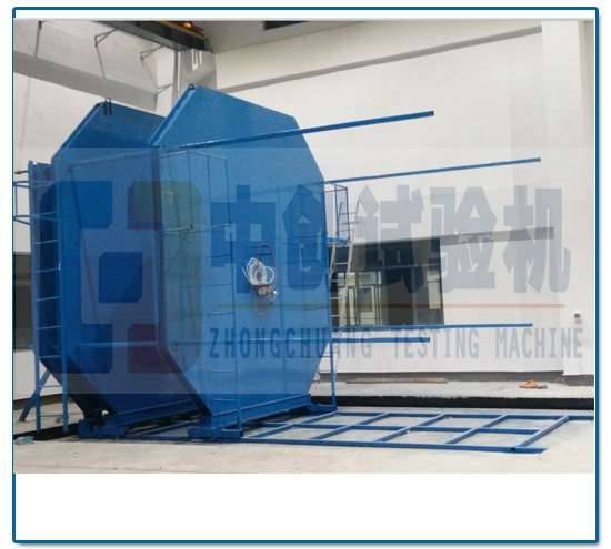 內水壓力機組裝現場圖